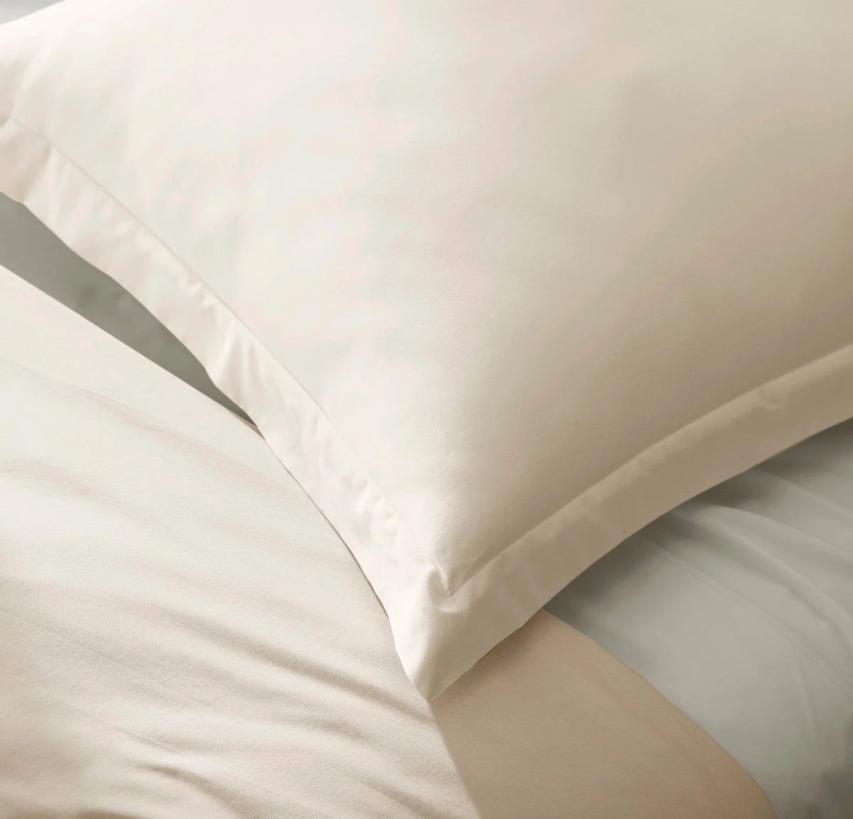 Signature Hemmed Sham - Natural