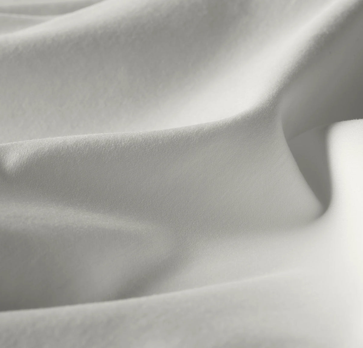 Percale Hemmed Fitted Sheet - White