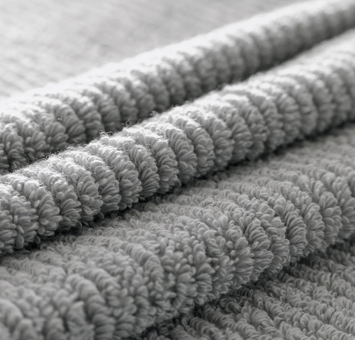 Turkish Ribbed Washcloths (Pair) - Shore