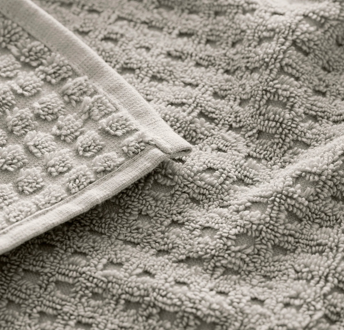 Turkish Waffle Hand Towels (Pair) - Pewter
