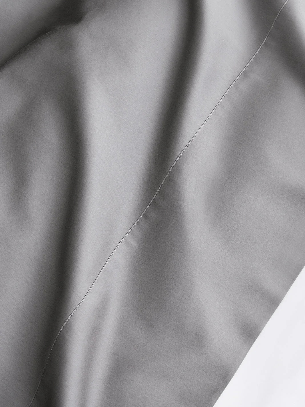 Signature Hemmed Flat Sheet - Stone