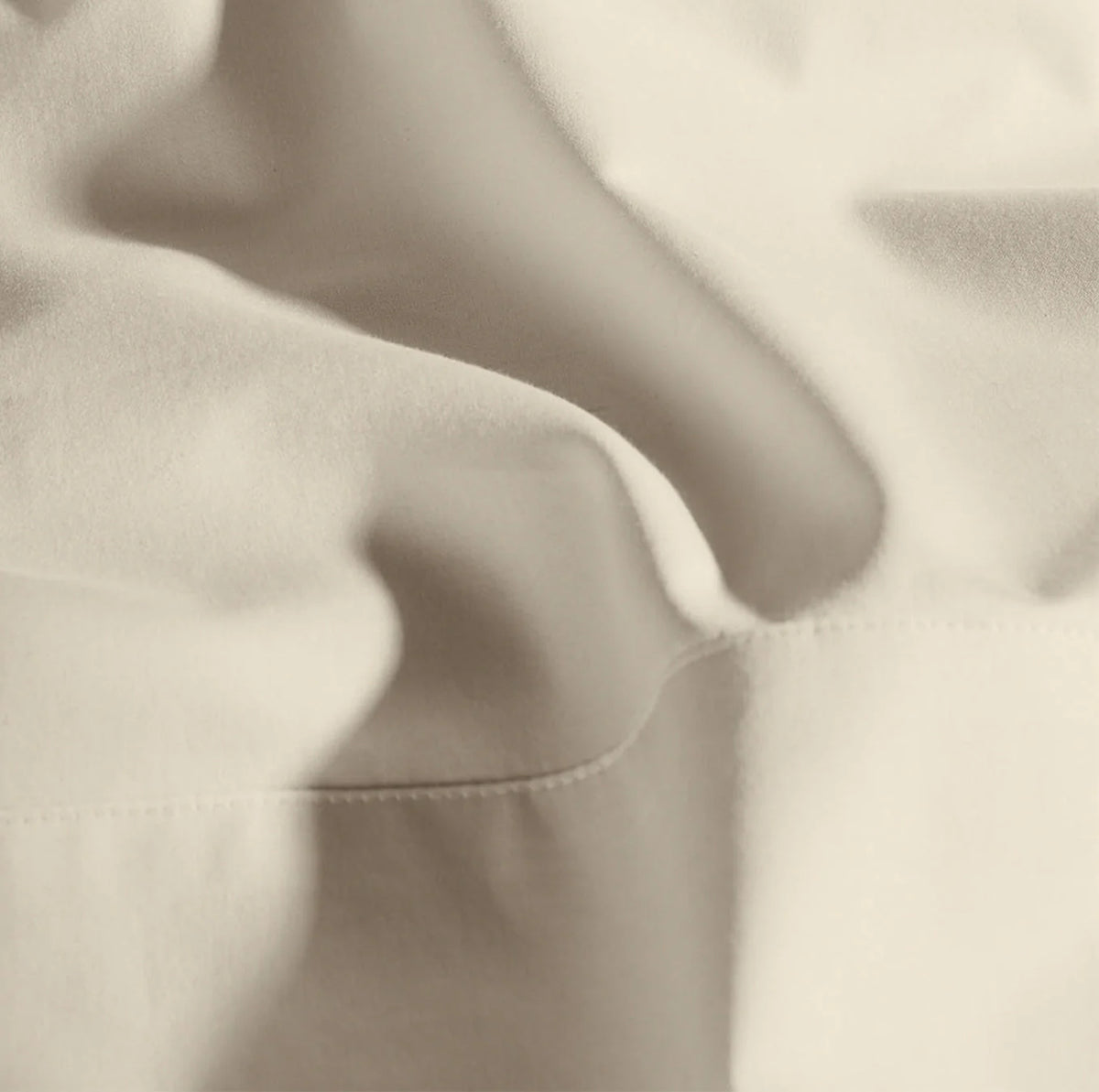 Signature Hemmed Fabric Swatch - Natural