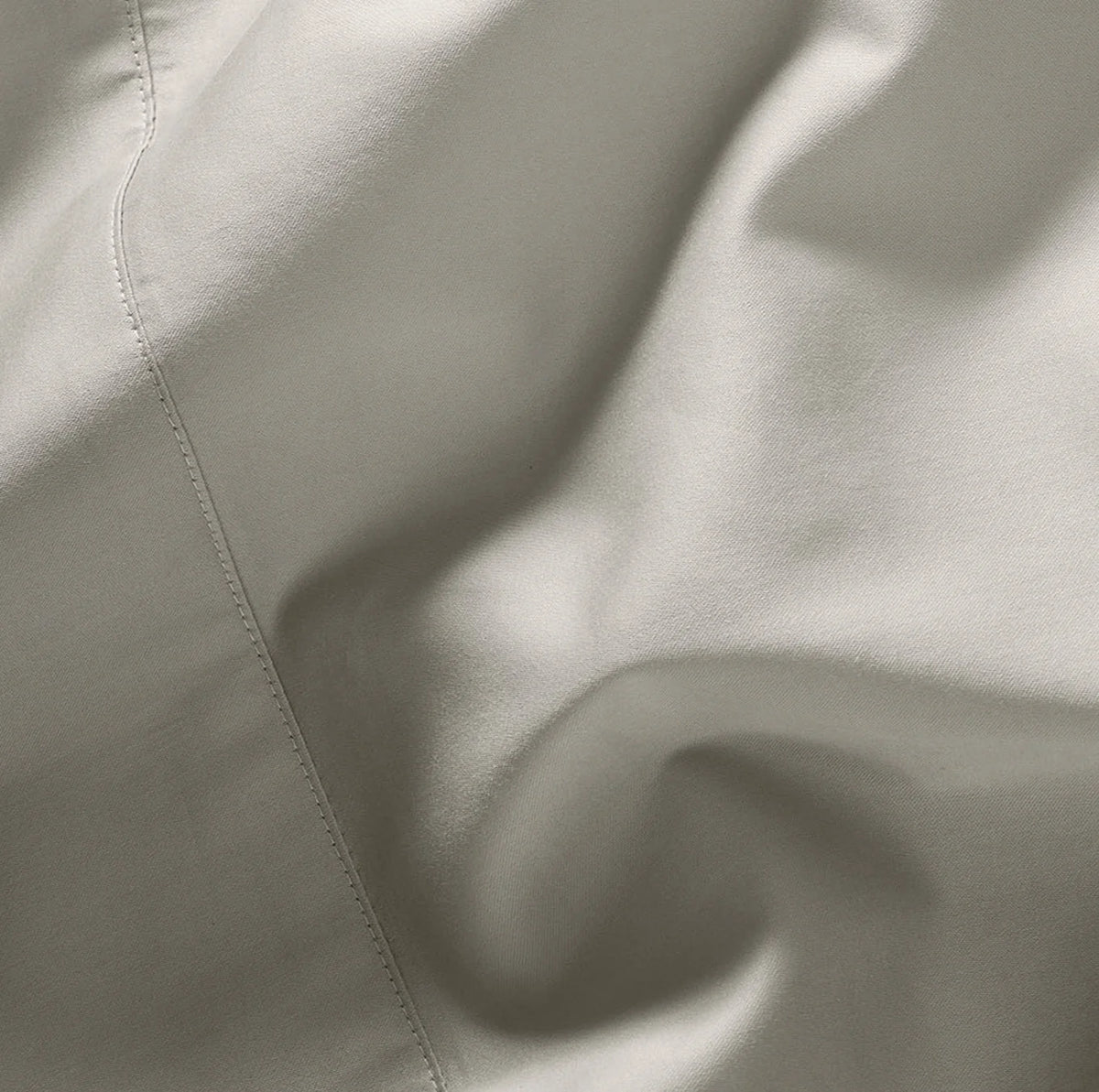 Signature Hemmed Flat Sheet - Pewter