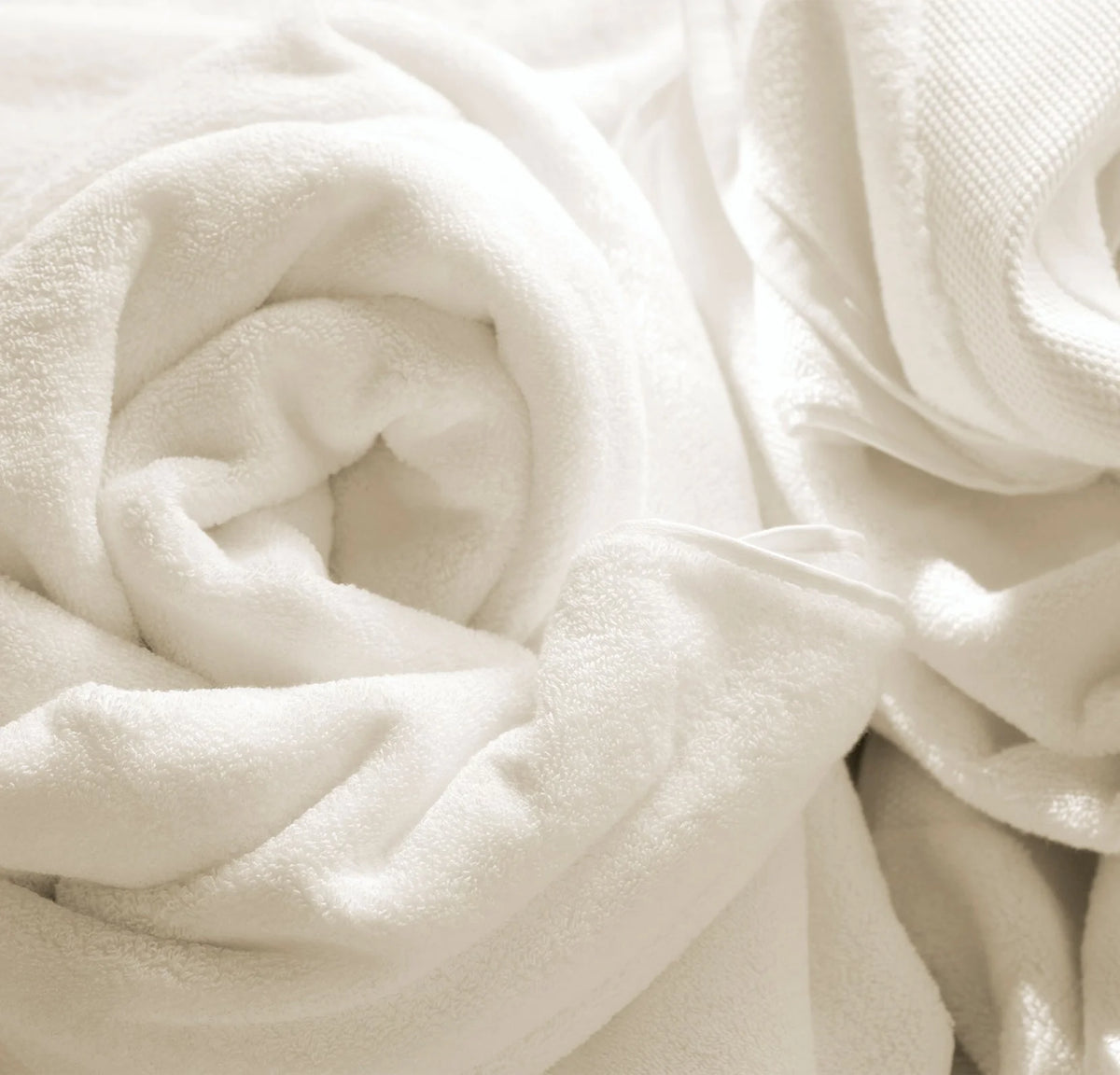 Plush Bath Sheet - White