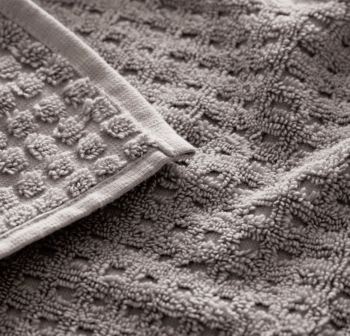 Turkish Waffle Bath Sheet - Stone