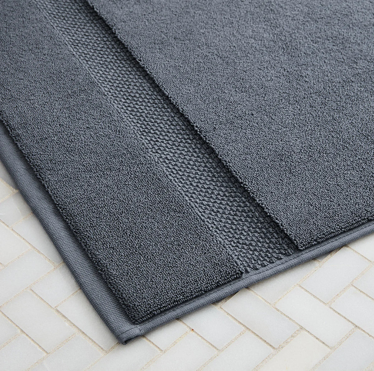 Plush Bath Mat - Mineral