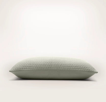 Signature Textured Stitch Quilted Sham - Sageleaf