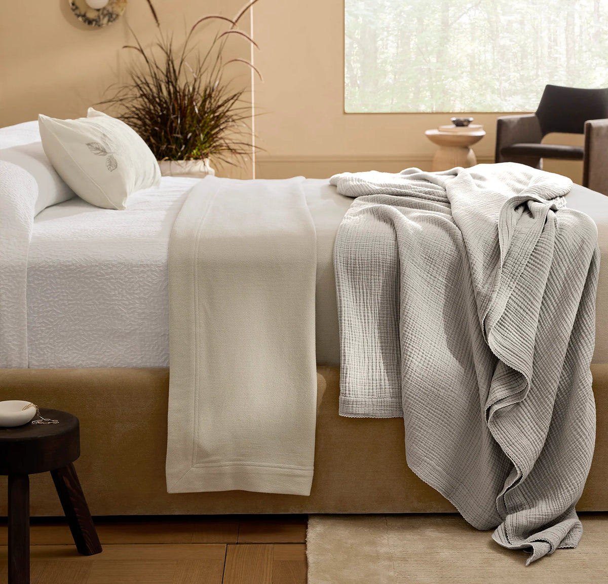 Essential Bed Blanket - Sand