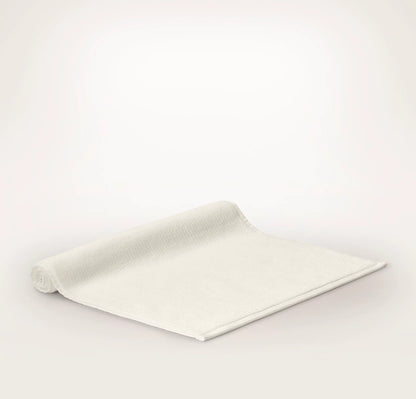 Turkish Ribbed Bath Mat - Cream