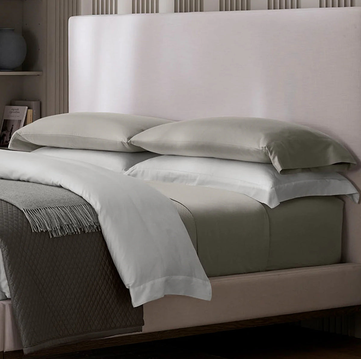Reserve Pillowcase Set - Pewter