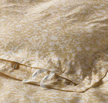 Signature Hemmed Duvet Set - Honey Garden