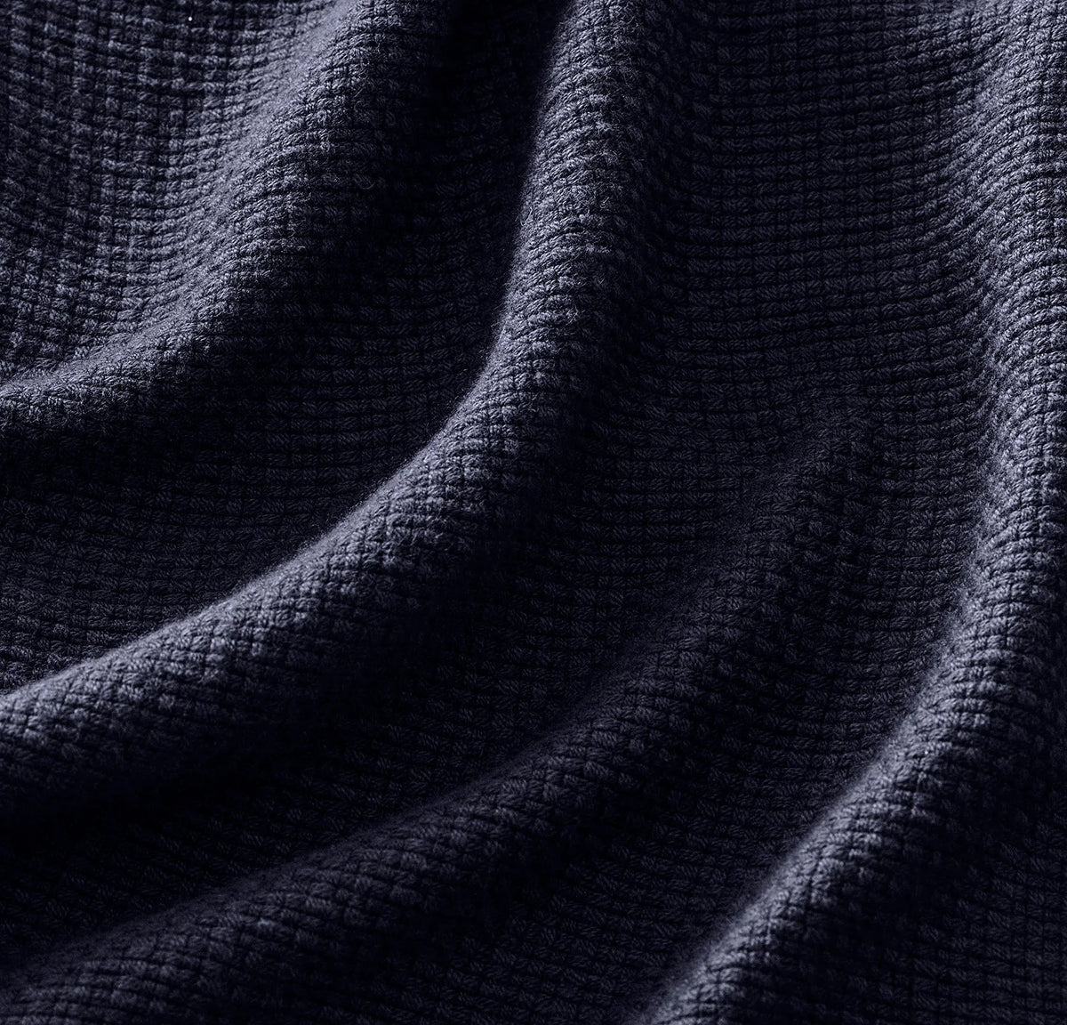 Lightweight Bed Blanket - Coastal Navy