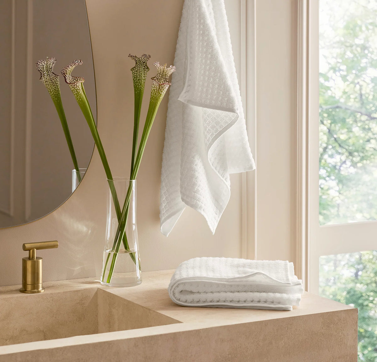 Turkish Waffle Bath Sheet Set