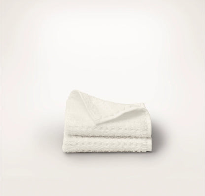 Turkish Waffle Washcloths (Pair) - Cream