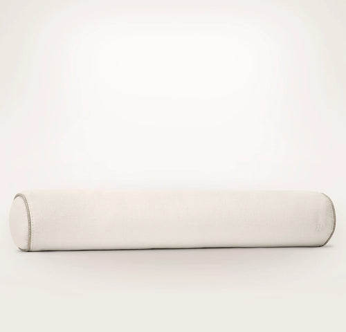 Threadmark Pillow Cover (Bolster) - Soft White/Melange Natural