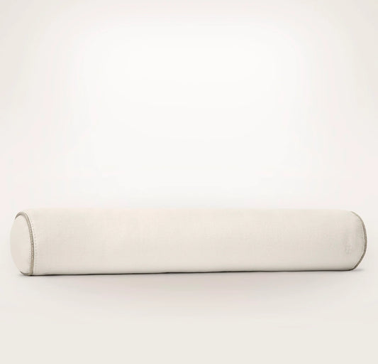 Threadmark Pillow Cover (Bolster) - Soft White/Melange Natural