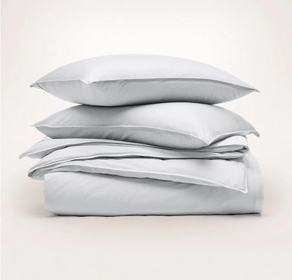 Signature Vintage Washed Duvet Set - Vintage Sky