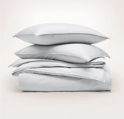 Signature Vintage Washed Duvet Set - Vintage Sky