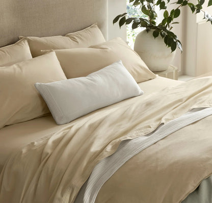 Signature Vintage Washed Sheet Set - Vintage Sand