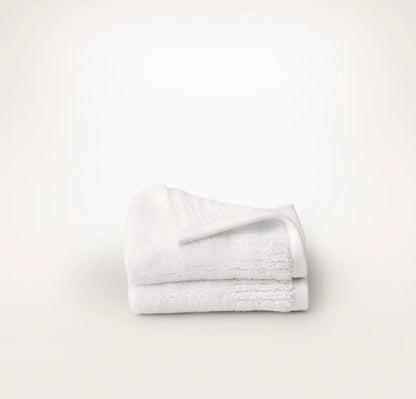 Turkish Ultra Plush Washcloths (Pair) - White