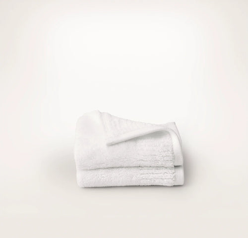 Turkish Ultra Plush Washcloths (Pair) - White