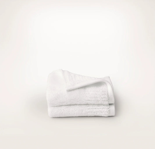 Turkish Ultra Plush Washcloths (Pair) - White