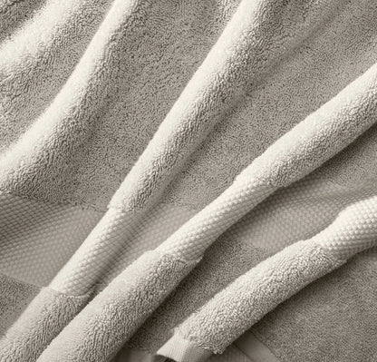 Plush Bath Sheet - Pewter