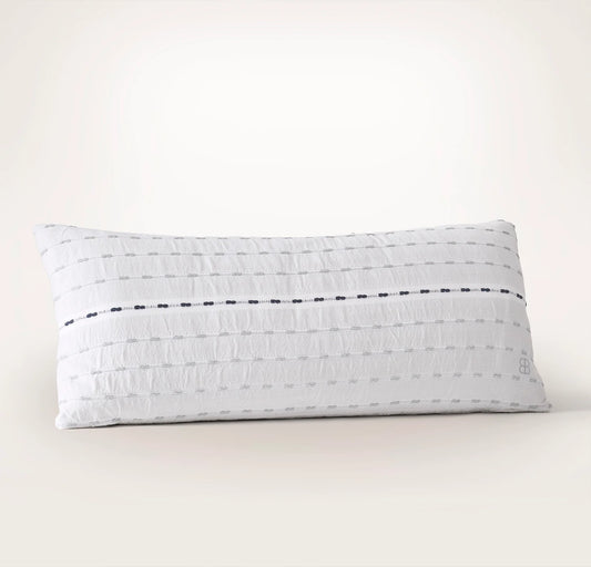 Tideline Pillow Cover (Lumbar) - Shore/Coastal Navy