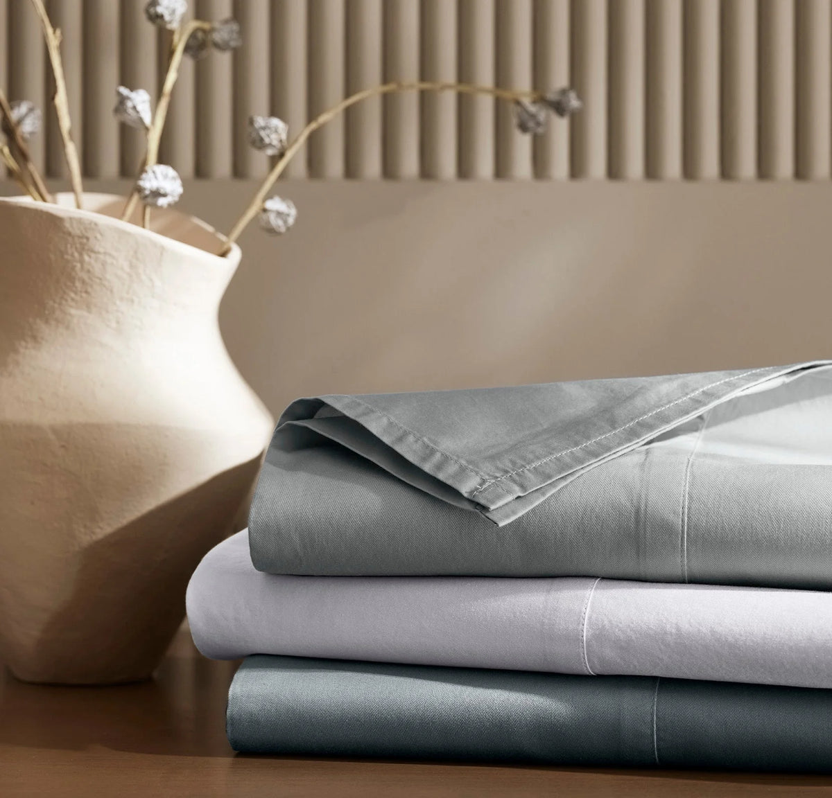 Signature Hemmed Sheet Set - Shore