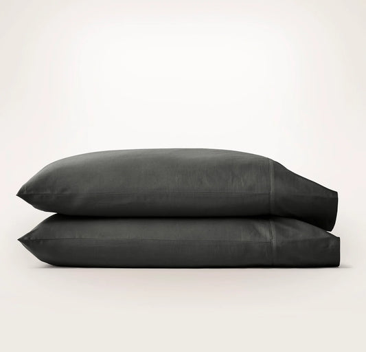 Percale Hemmed Pillowcase Set - Night