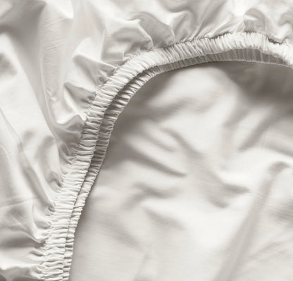 Signature Fitted Crib Sheet - White