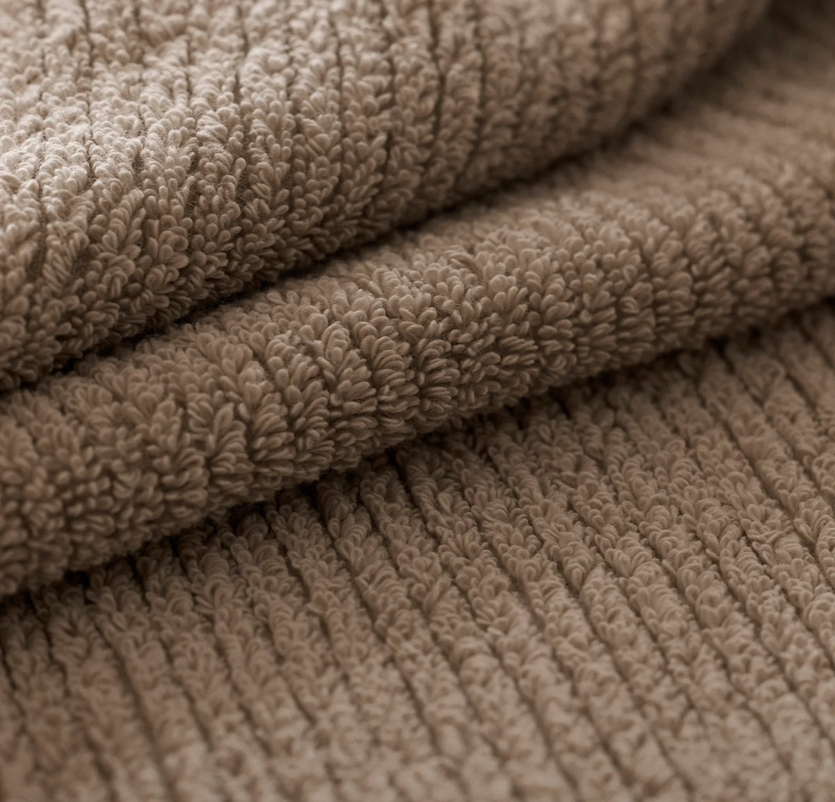 Turkish Ribbed Bath Towel Set