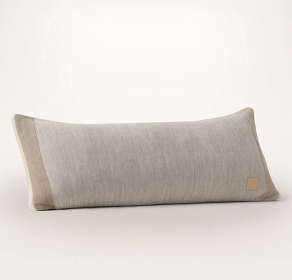 Court Knit Pillow Cover - Heathered Pewter