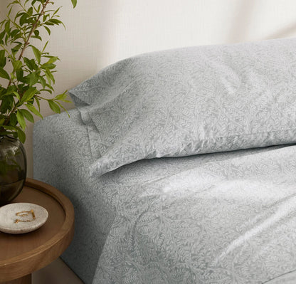 Signature Hemmed Pillowcase Set - Shore Climbing Vine