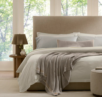 Court Knit Pillow Cover - Heathered Pewter