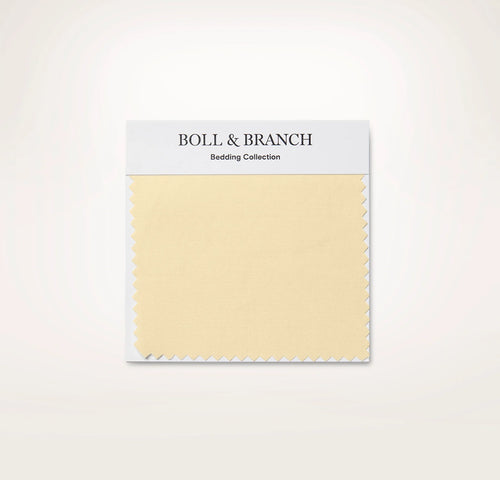 Signature Hemmed Fabric Swatch - Buttercup