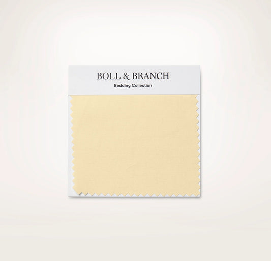 Signature Hemmed Fabric Swatch - Buttercup