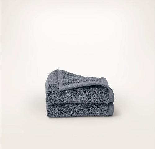 Turkish Ultra Plush Washcloths (Pair) - Mineral