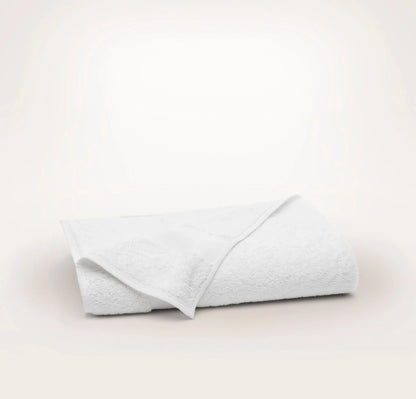Plush Bath Towel - White