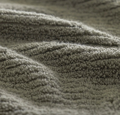 Turkish Ribbed Bath Sheet Set