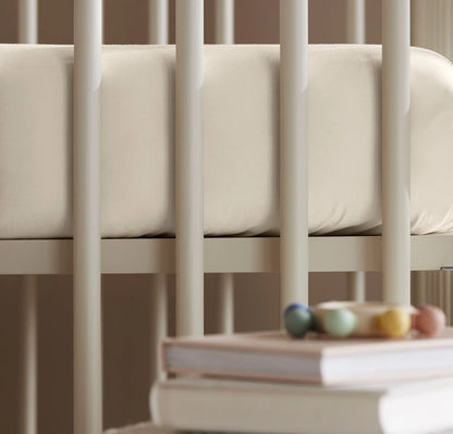Signature Fitted Crib Sheet - Natural
