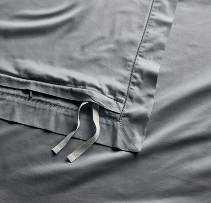 Summit Supima Duvet Set - Bluestone