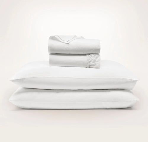 Linen Sheet Set - White