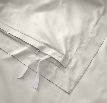 Signature Hemmed Duvet Set - Mist