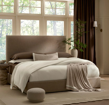 Court Knit Pillow Cover - Heathered Oatmeal