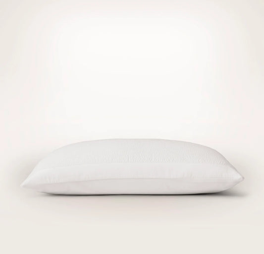Signature Stitchline Sham - White