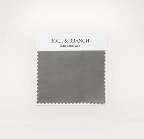 Signature Hemmed Fabric Swatch - Stone