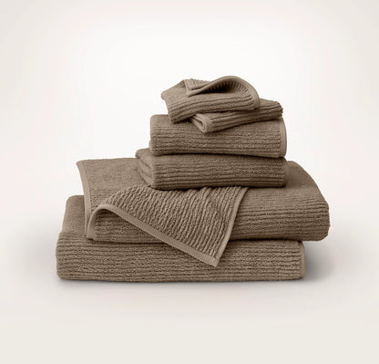 Turkish Ribbed Bath Sheet Set
