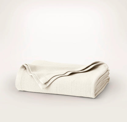 Lightweight Bed Blanket - Cream