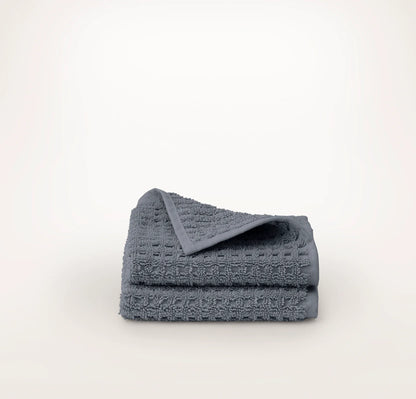 Turkish Waffle Washcloths (Pair) - Mineral